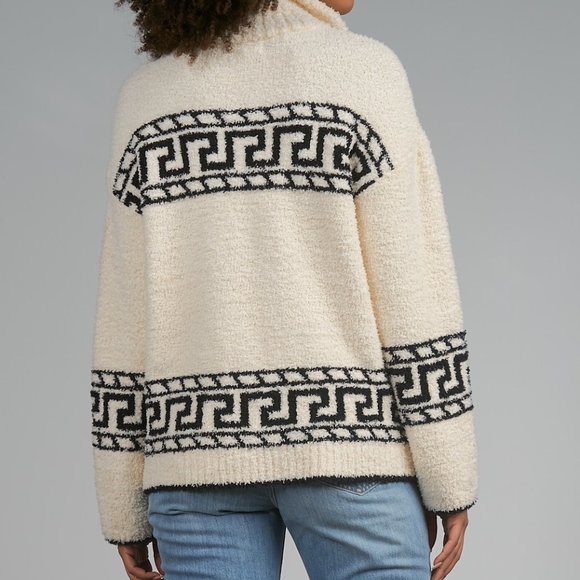 Elan Women's Utopia Half Zip Soft Knit Pullover - Picture 4 of 4